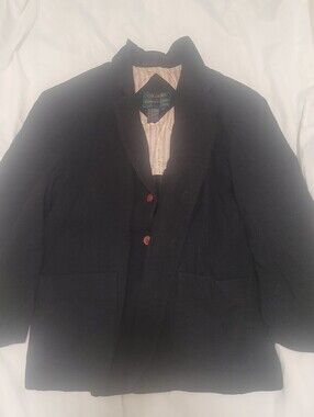 Alexander Julian Black Sport Coat Blazer
